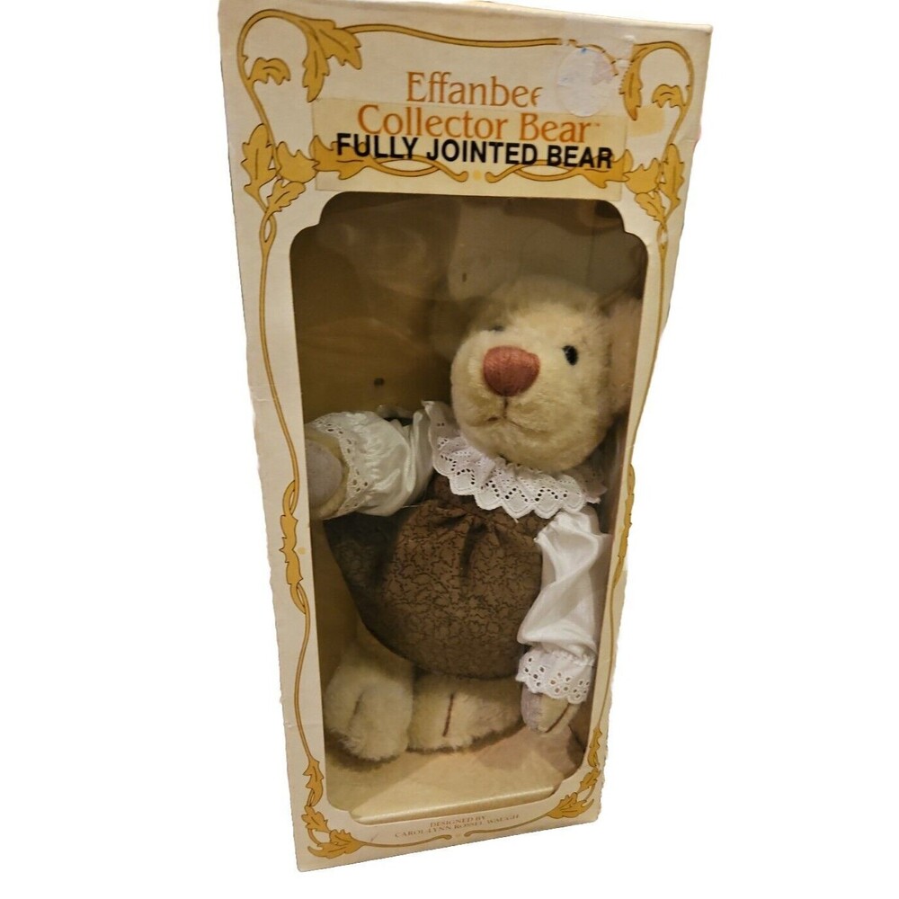Effanbee Bear Vintage Gordon #6427 Doll Company Fully Jointed Collector In Box